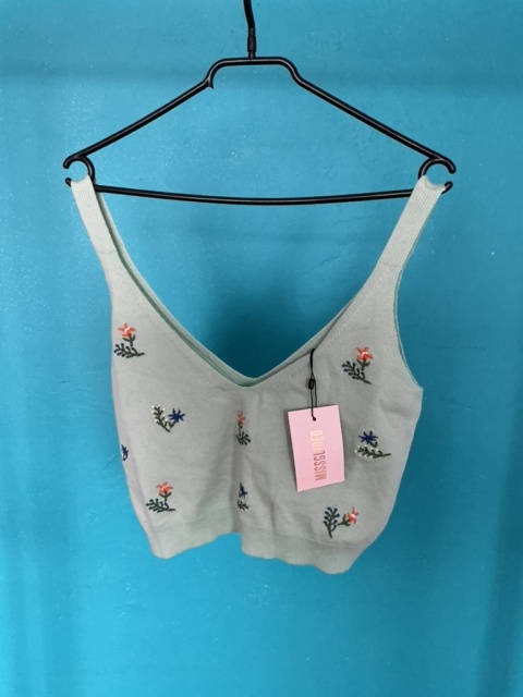 Top damski Missguided w kwiatowy wzór, widok z przodu